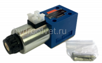 4WE10TA31/CG24N9K4 - Гидрораспределитель золотниковый Ду 10 с электроуправлением G24, схема TA (64А-1), возврат - пружинный