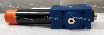 DR6DP2-5X/75Y - Редукционный клапан Ду 6 трехлинейный, прямого действия с давлением настройки до 75 бар, с элементом регулировки: 2 = винт, обратный клапан - есть