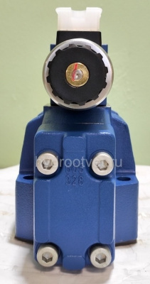 4WEH16R7X/6EW110N9K4 - Гидрораспределитель с электроуправлением Ду16 схема R (94), напряжение W110, каналы управления X и Y - внешние